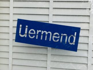 Raamsticker plaatsnaam